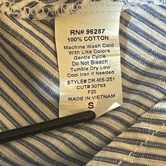 Black Tape Women’s Gray Pinstripe Blazer Small – Double Breasted Jacket - Picture 5 of 8